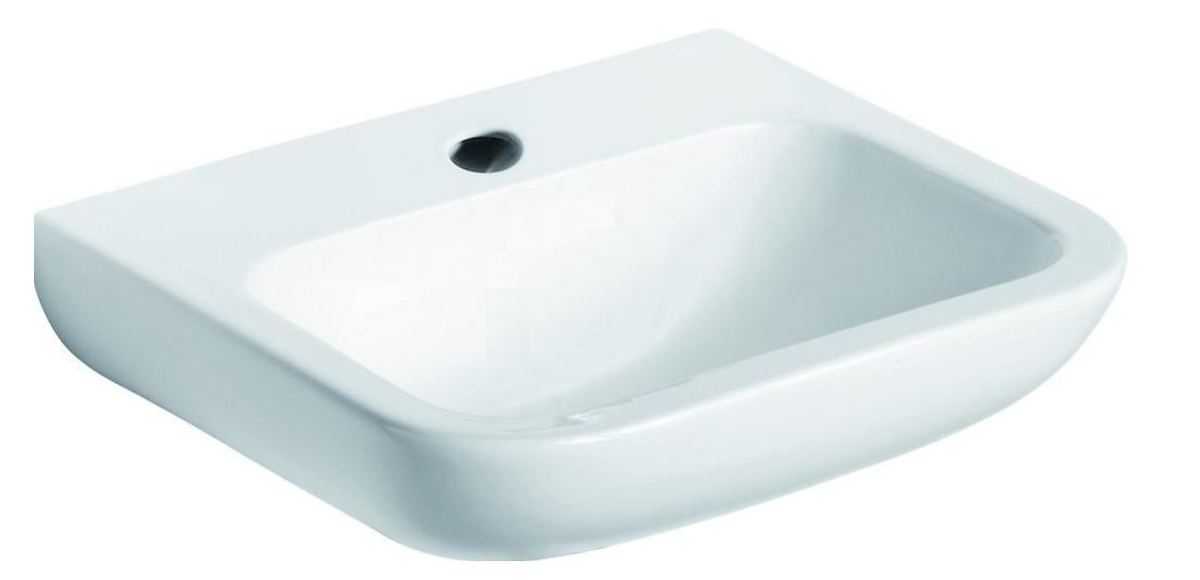 Bezbariérové umyvadlo Ideal Standard Contour 21 50x42 cm otvor pro baterii uprostřed S241201 Ideal Standard