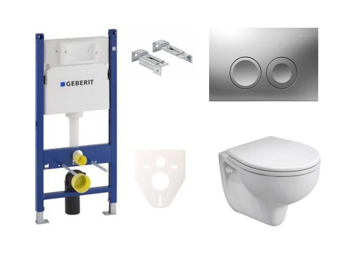 Cenově zvýhodněný závěsný WC set Geberit do lehkých stěn / předstěnová montáž+ WC Kolo Rekord SIKOGES7K3 NO BRAND