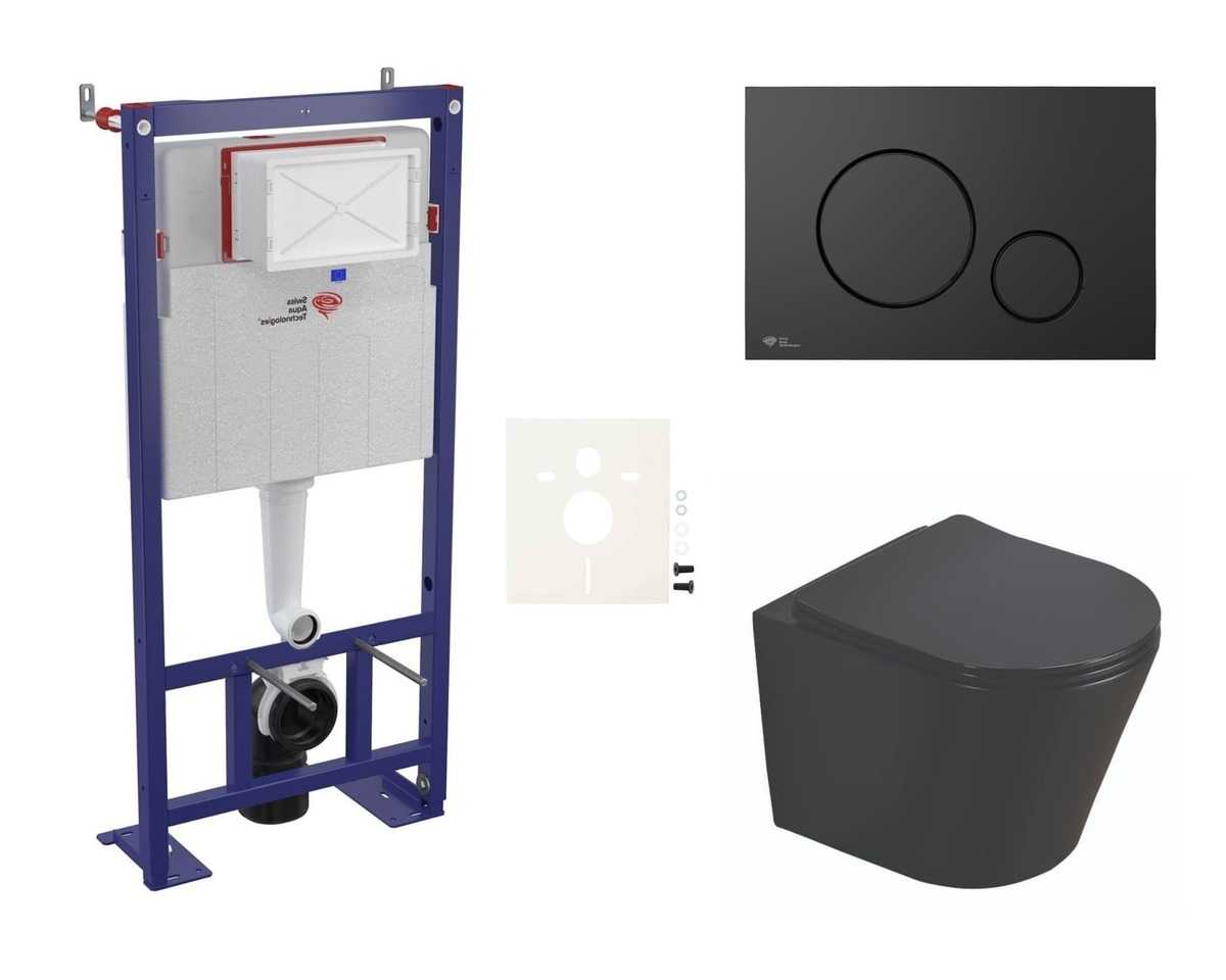 Cenově zvýhodněný závěsný WC set SAT do lehkých stěn / předstěnová montáž+ WC SAT Infinitio SIKOSSINB68 SAT