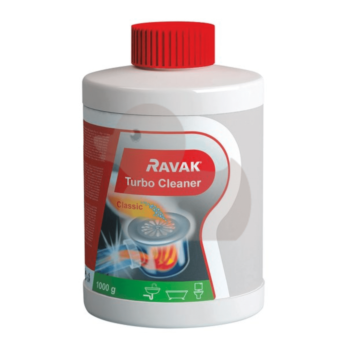 Čistič Ravak Ravak Cleaner Turbo 1 kg CLEATURBO750 Ravak