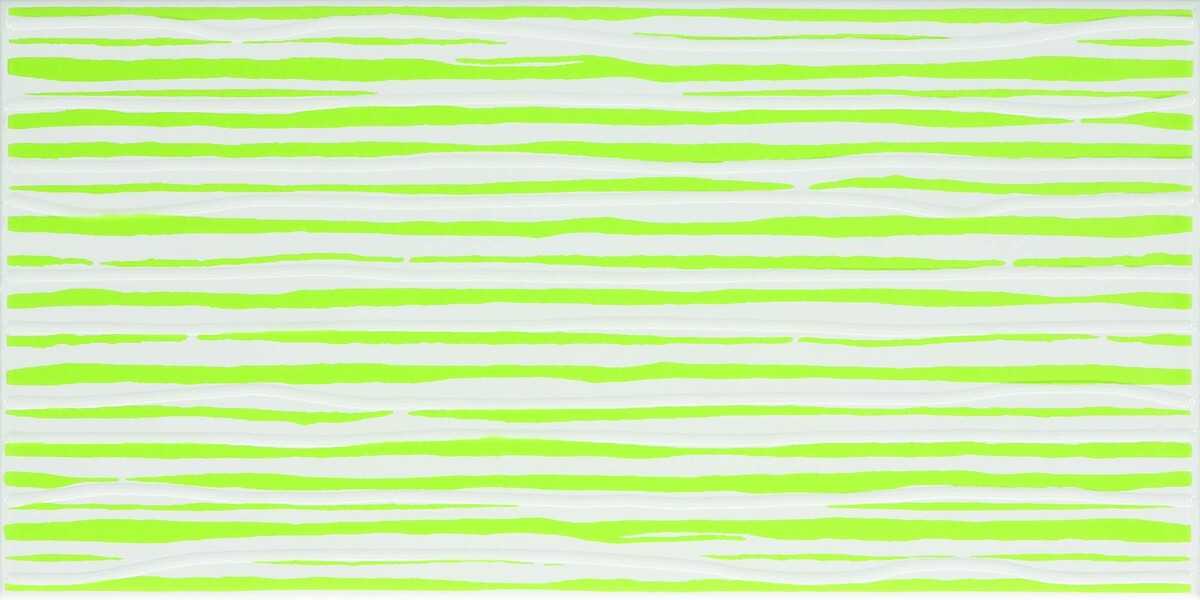 Dekor Fineza Happy zelená 20x40 cm lesk DHAP40GE Fineza