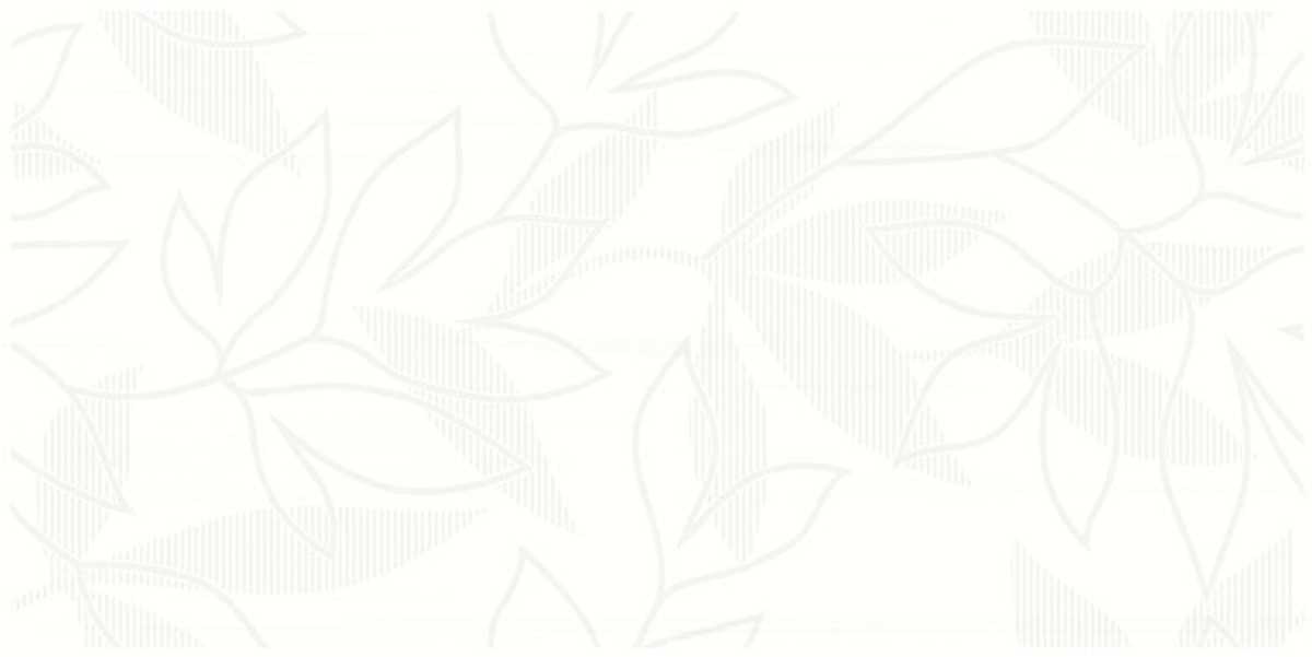 Dekor Rako Easy R bílá 20x40 cm mat WITMB060.1 Rako