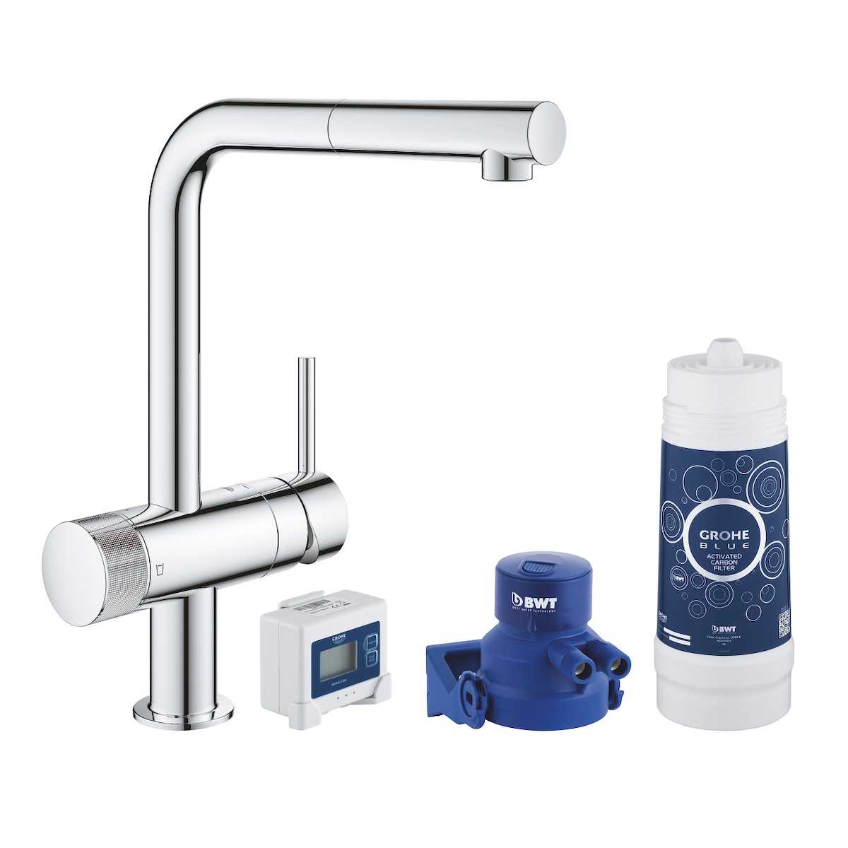 Dřezová baterie Grohe Blue Pure Minta s filtrem chrom 30382000 Grohe