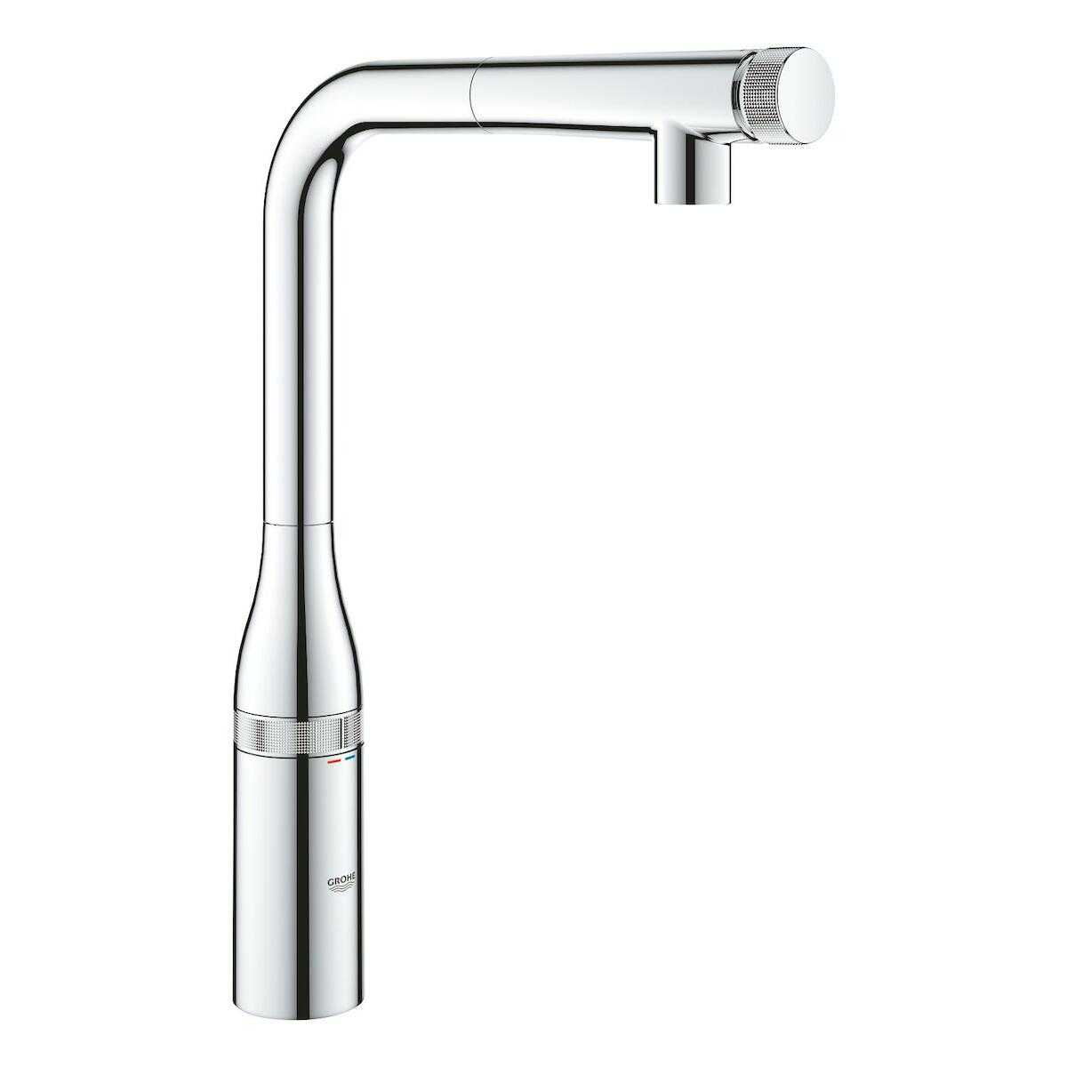 Dřezová baterie Grohe Essence SmartControl s otočným raménkem chrom 31615000 Grohe