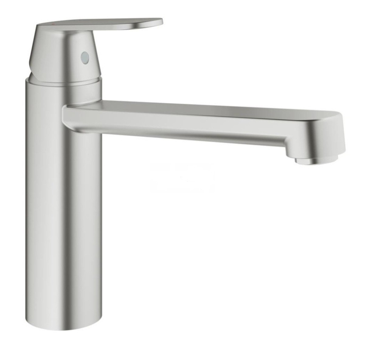 Dřezová baterie Grohe Eurosmart Cosmopolitan s otočným raménkem supersteel 30193DC0 Grohe