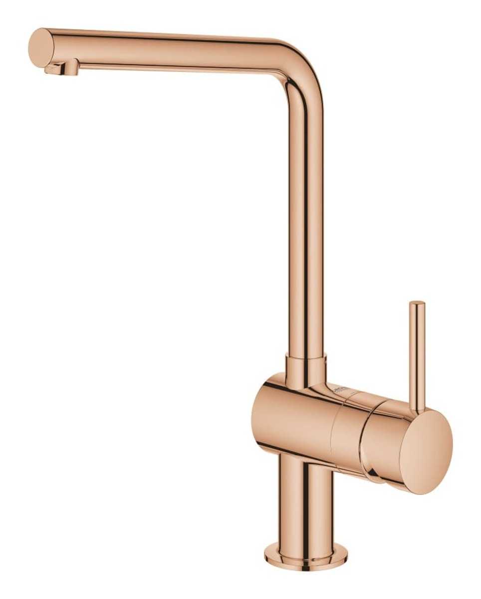 Dřezová baterie Grohe Minta s otočným raménkem Warm Sunset 31375DA0 Grohe