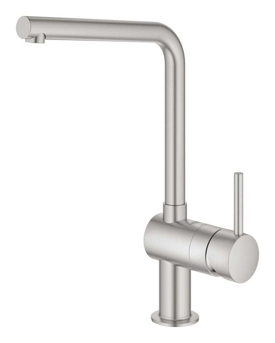 Dřezová baterie Grohe Minta s otočným raménkem supersteel 31375DC0 Grohe