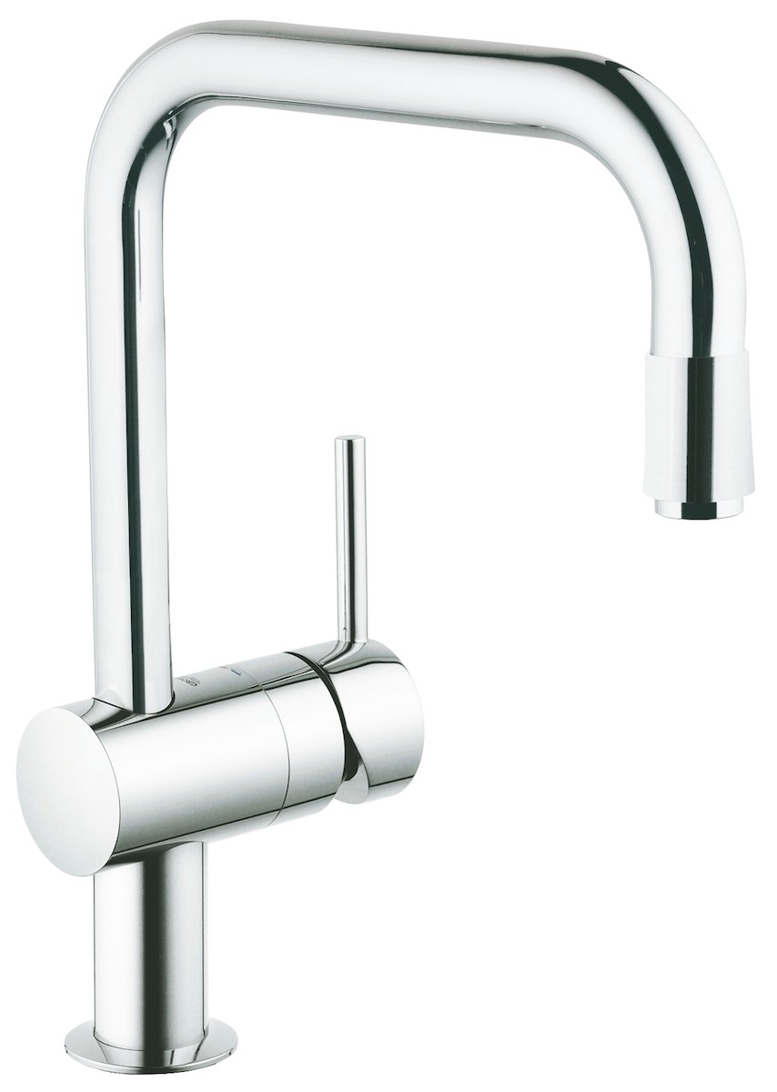 Dřezová baterie Grohe Minta s vytahovací sprškou chrom 32067000 Grohe