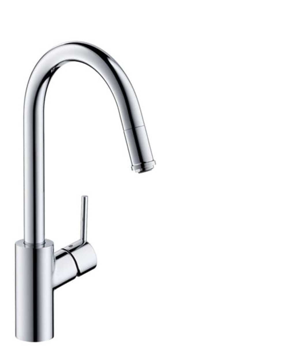 Dřezová baterie Hansgrohe Talis sklopné rameno chrom 72832000 Hansgrohe