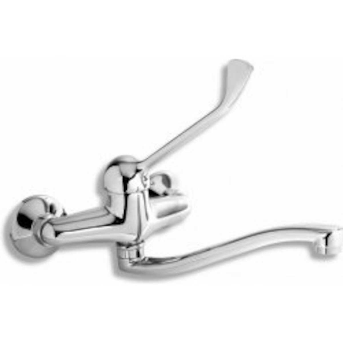 Dřezová baterie Novaservis Metalia 55 s otočným ramínkem 150 mm chrom 55070L/T.0 Novaservis