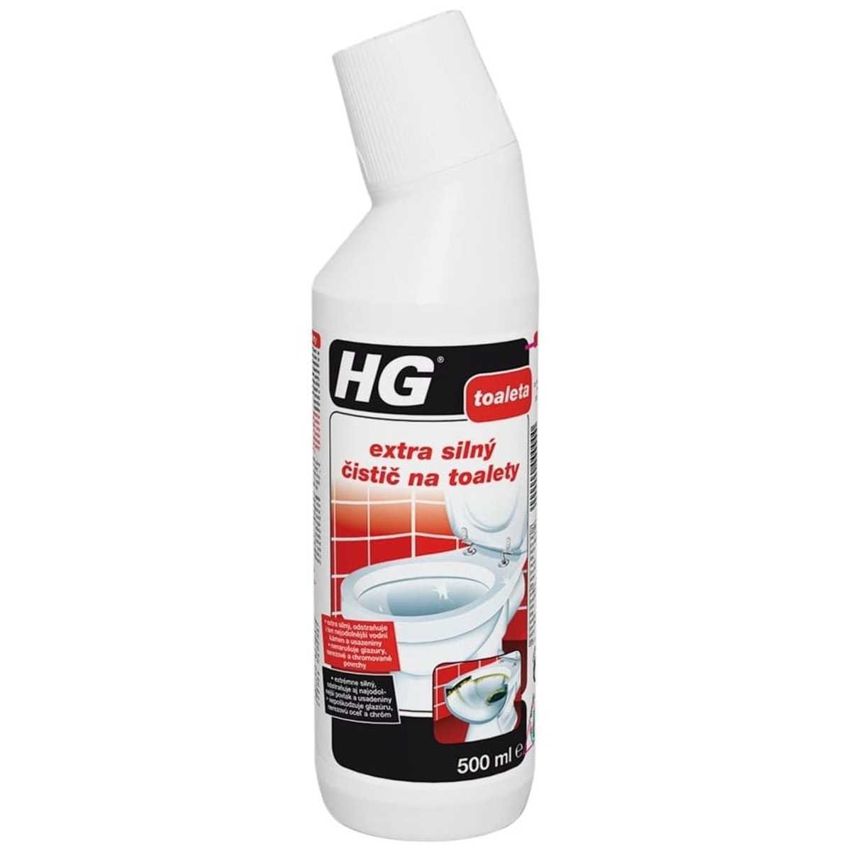 HG extra silný čistič na toalety HGESCT HG