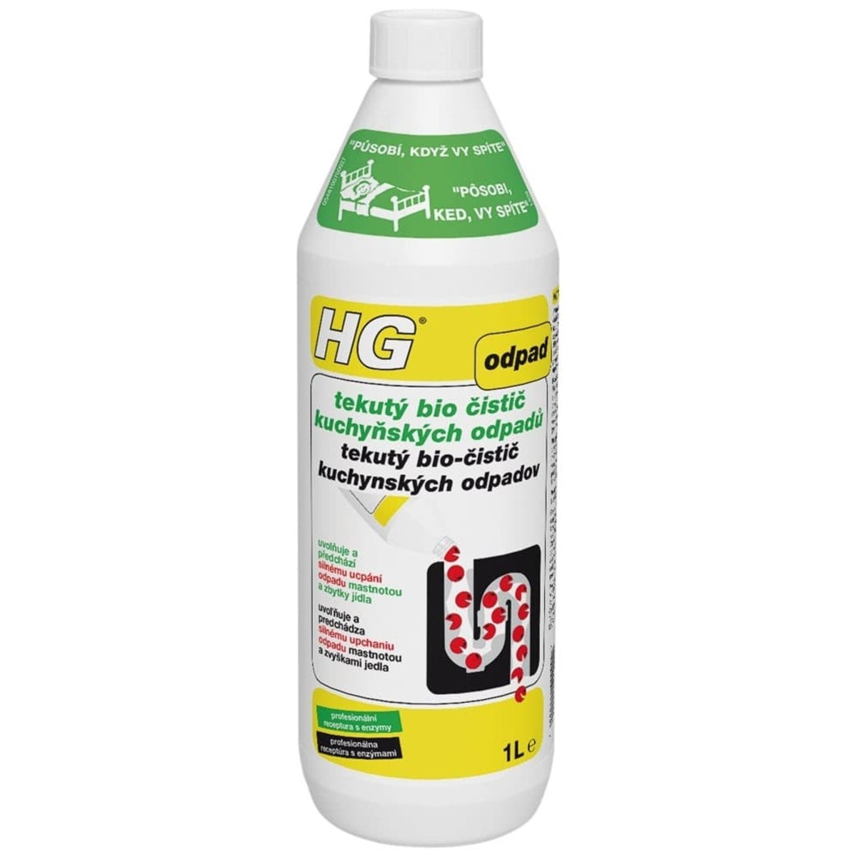 HG tekutý bio čistič kuchyňských odpadů HGTBCKO1 HG