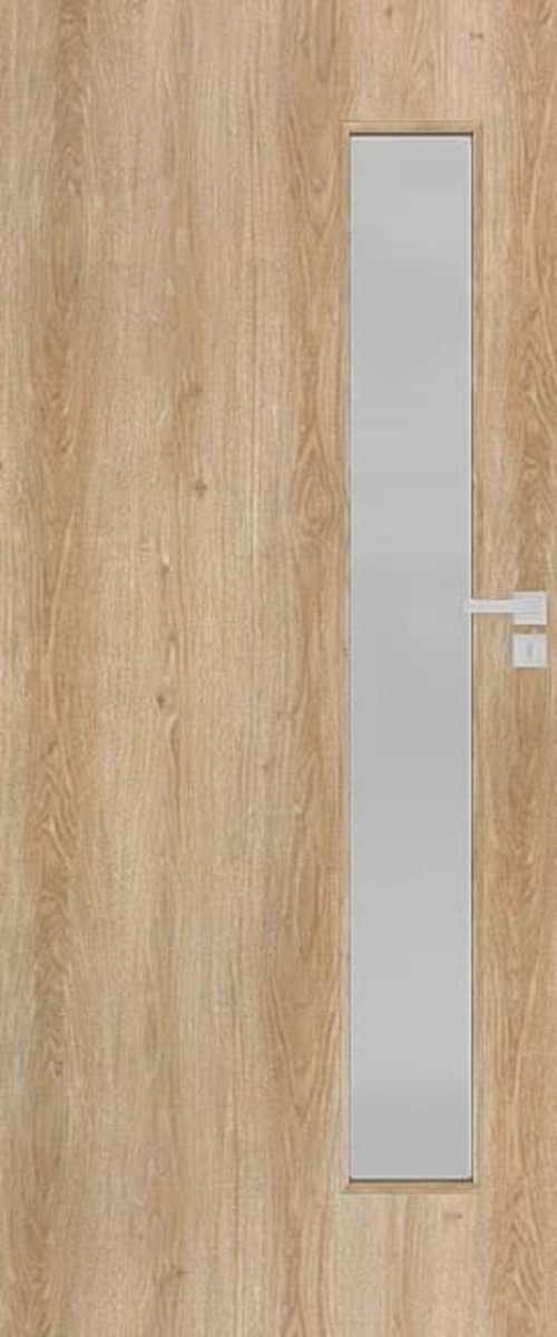 Interiérové dveře Naturel Deca levé 80 cm jilm DECA10J80L Naturel