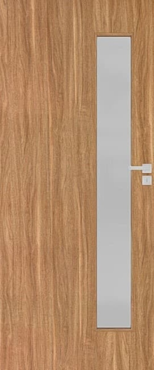 Interiérové dveře Naturel Deca levé 80 cm ořech karamelový DECA10OK80L Naturel