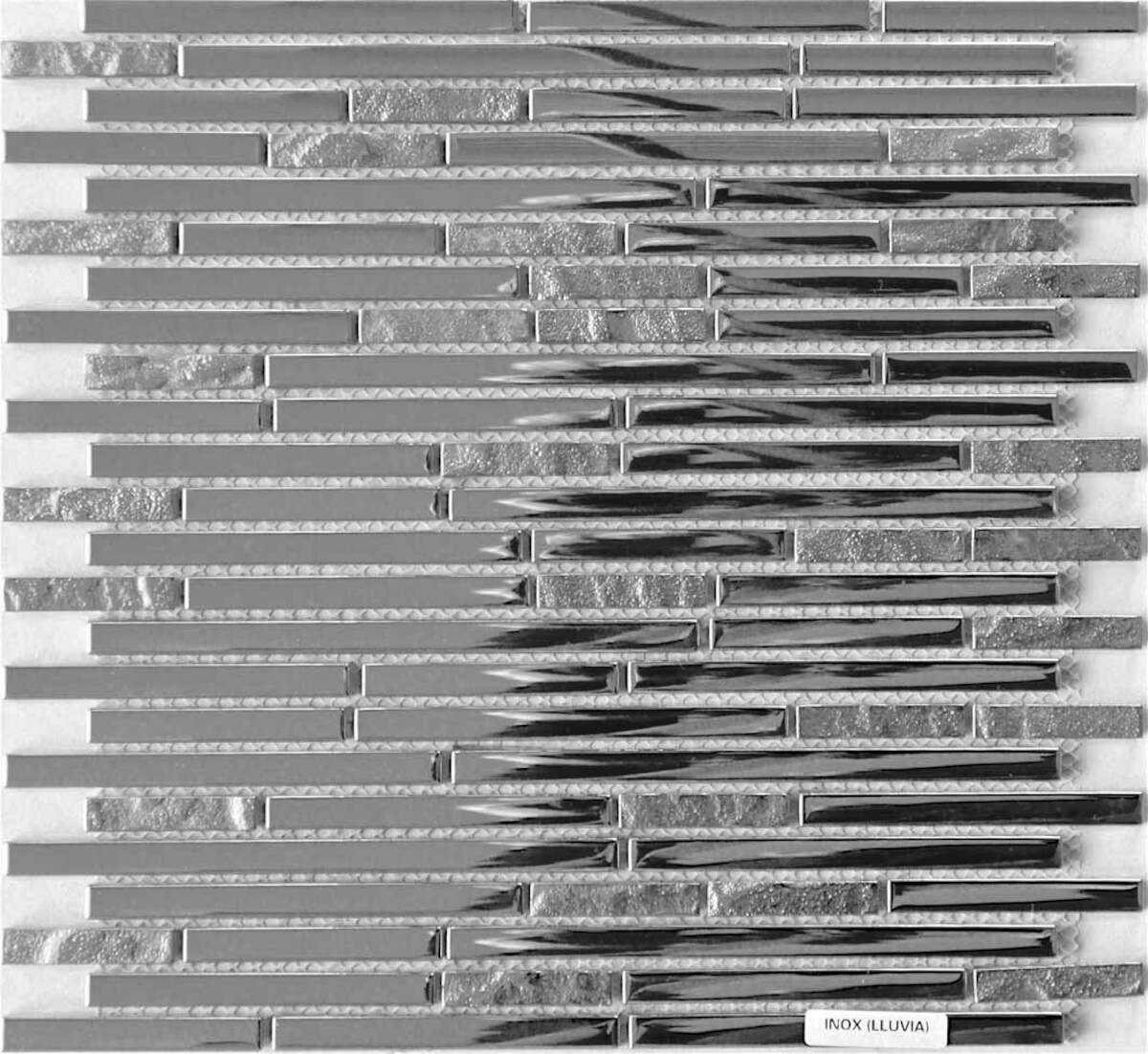 Kamenná mozaika Mosavit Lluvia inox 30x30 cm lesk LLUVIAIN Mosavit