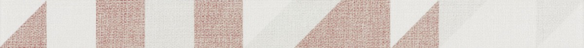 Listela Rako Tess červená 3x40 cm mat / lesk WLAMF454.1 Rako