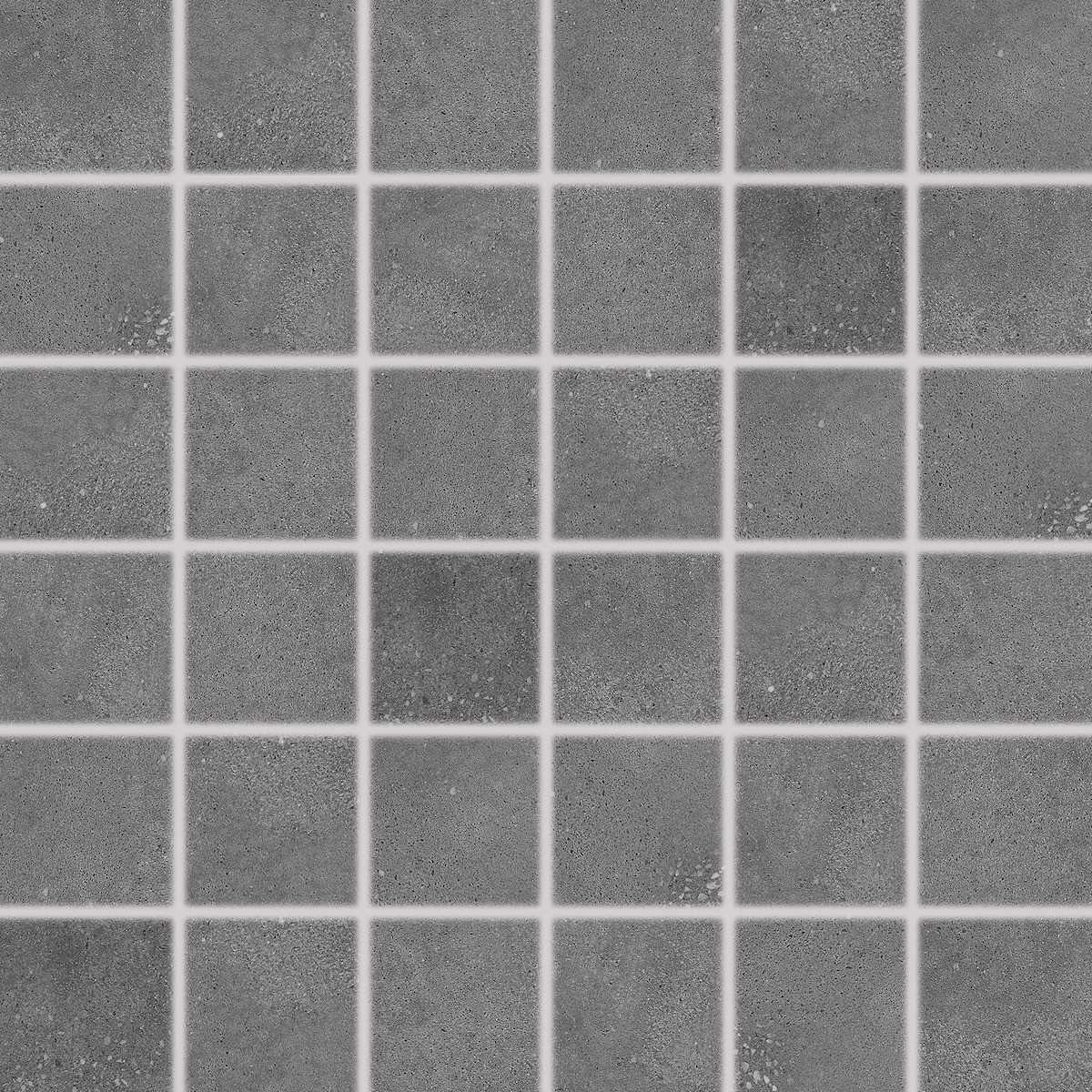 Mozaika Rako Betonico černá 30x30 cm mat DDM06792.1 Rako