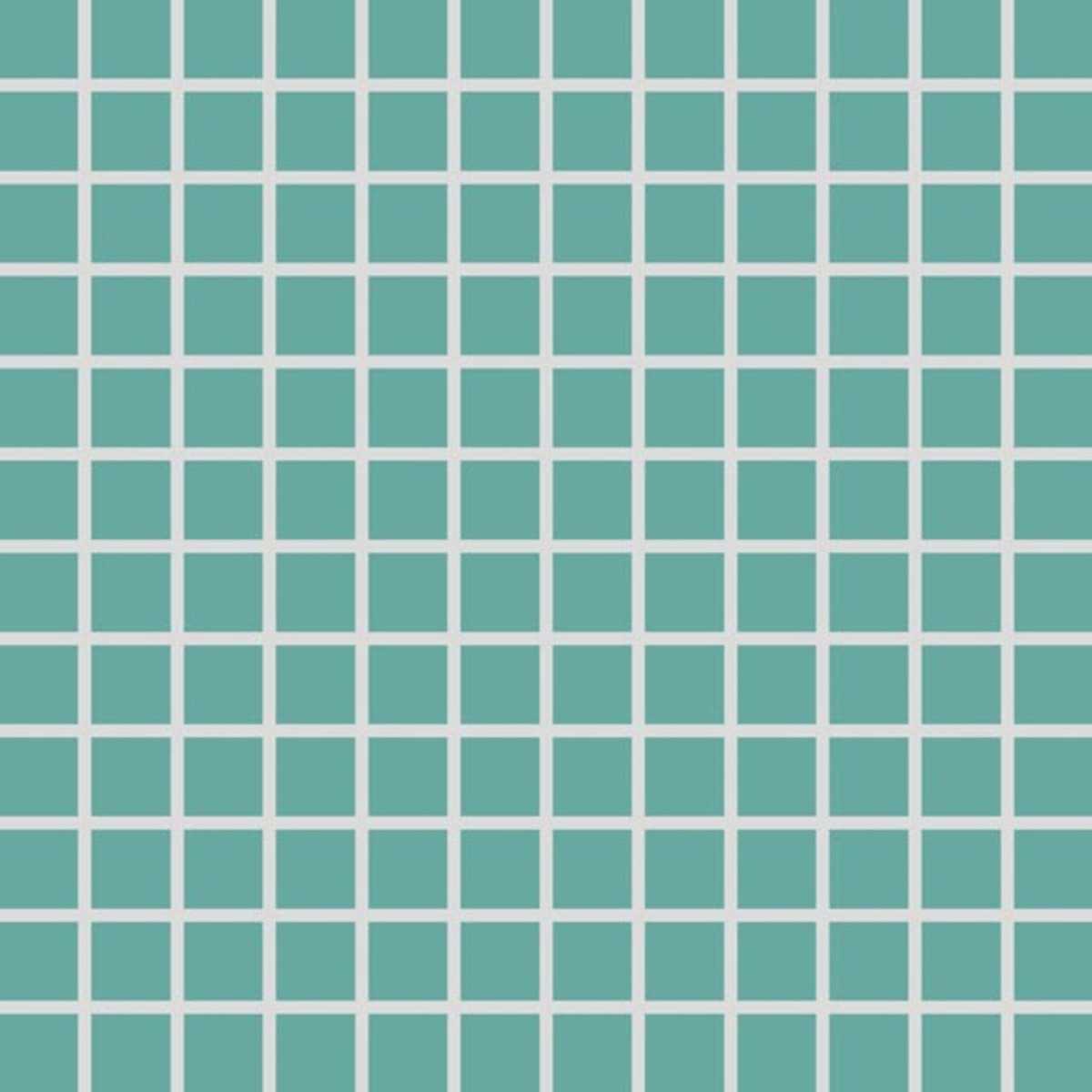 Mozaika Rako Color Two tyrkysová 30x30 cm mat GDM02467.1 Rako