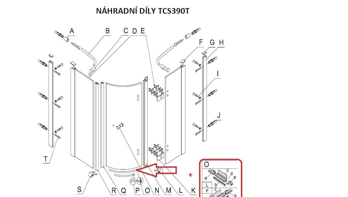 Náhradní díl Siko Comfort NDTCS390TO SIKO