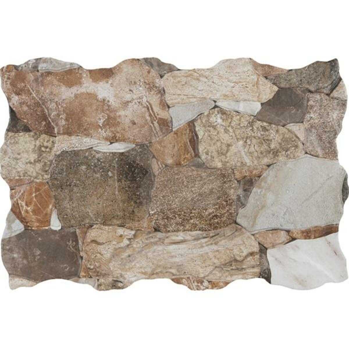 Obklad Geotiles Artesa hnědá 34x50 cm reliéfní ARTESAMIX Geotiles