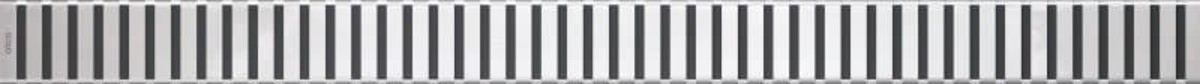 Rošt Alca 115 cm nerez lesk zebra LINE-1150L Alca
