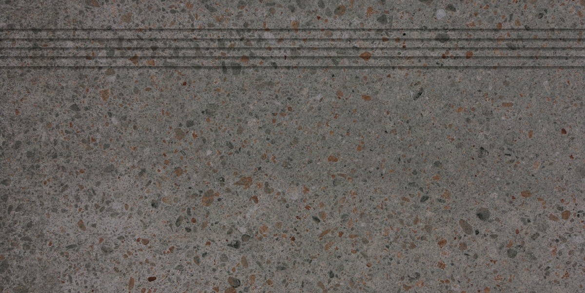 Schodovka Rako Piazzetta černá 30x60 cm mat DCPSE789.1 Rako