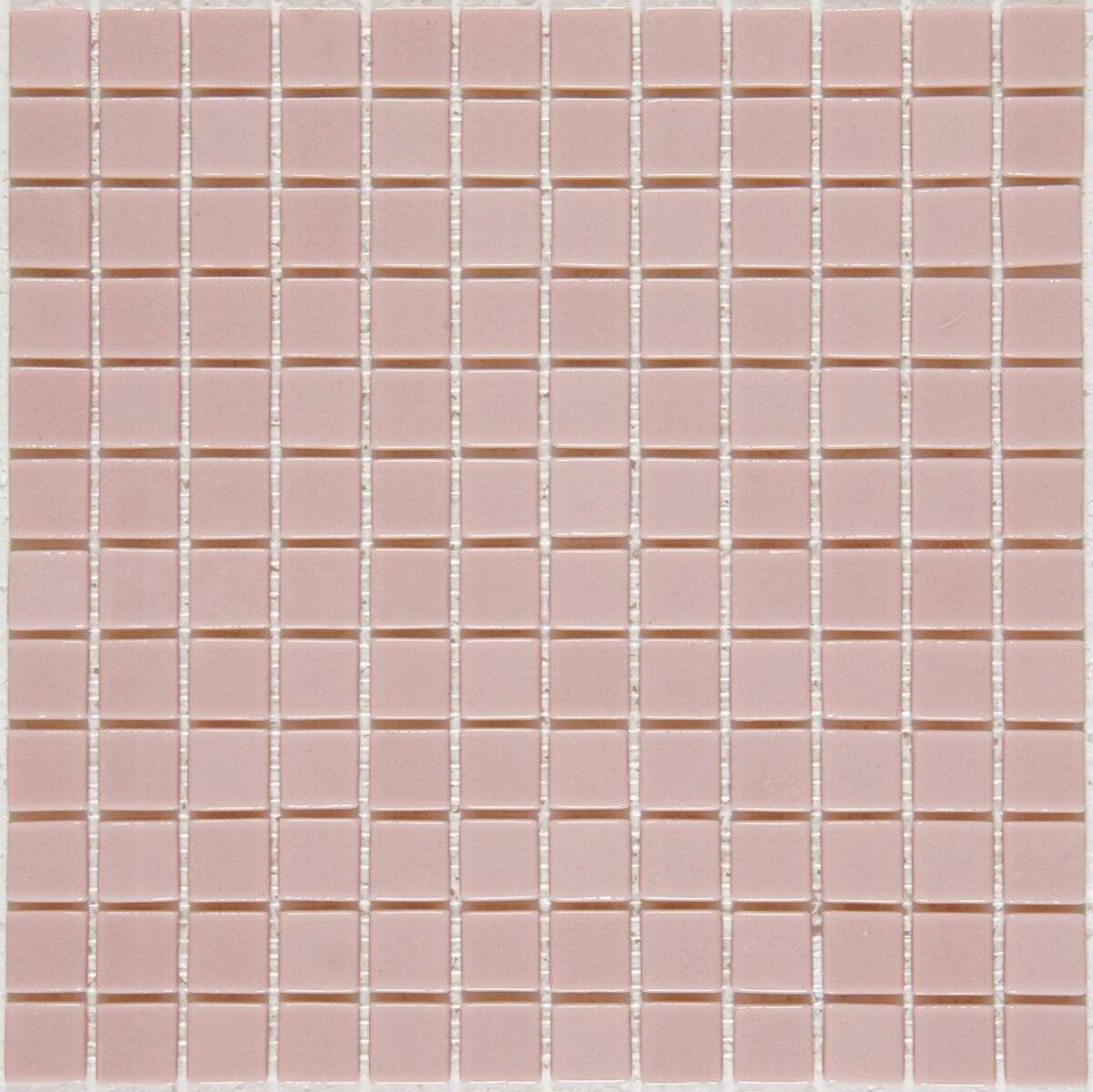 Skleněná mozaika Mosavit Monocolores Rosa 30x30 cm lesk MC601 Mosavit