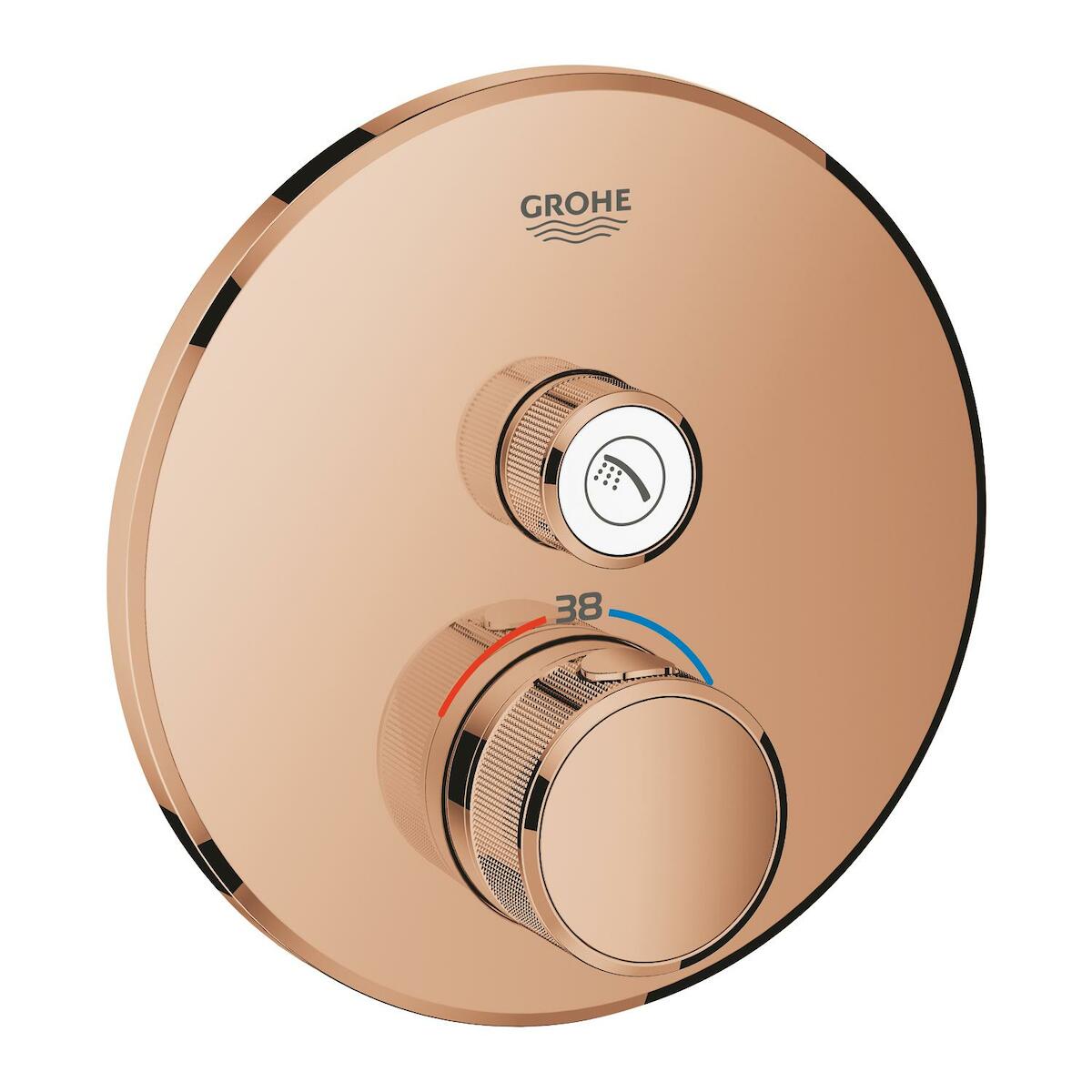 Sprchová baterie Grohe Grohtherm Smartcontrol bez podomítkového tělesa Warm Sunset 29118DA0 Grohe