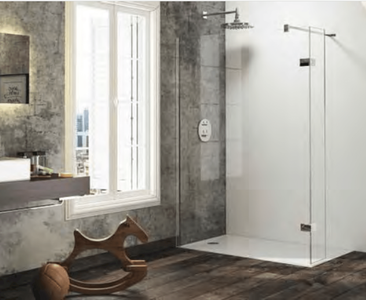 Sprchová zástěna walk-in 80 cm Huppe Solva pure ST3601.092.322 Huppe