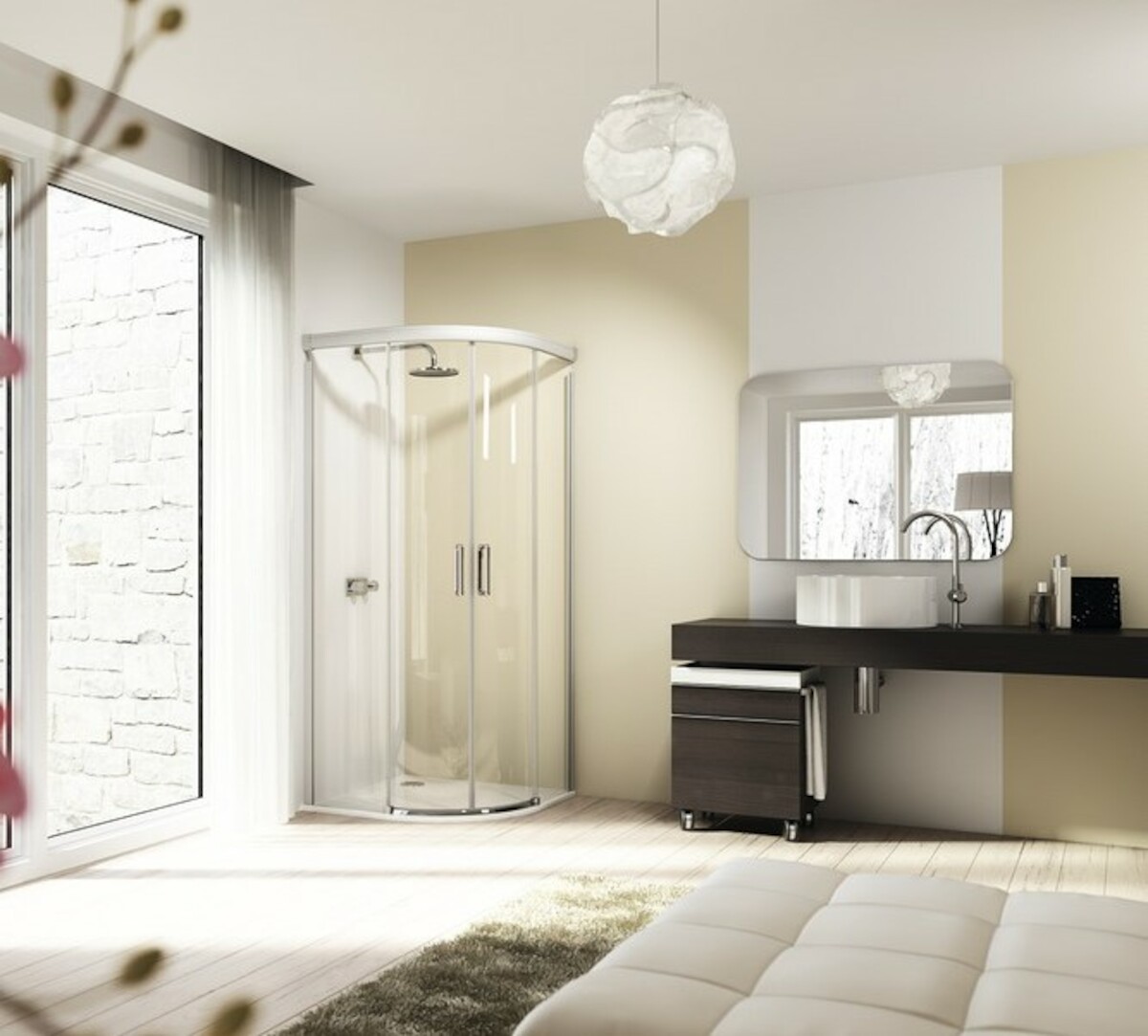 Sprchové dveře 100x100 cm Huppe Design Elegance 8E3003.092.322 Huppe