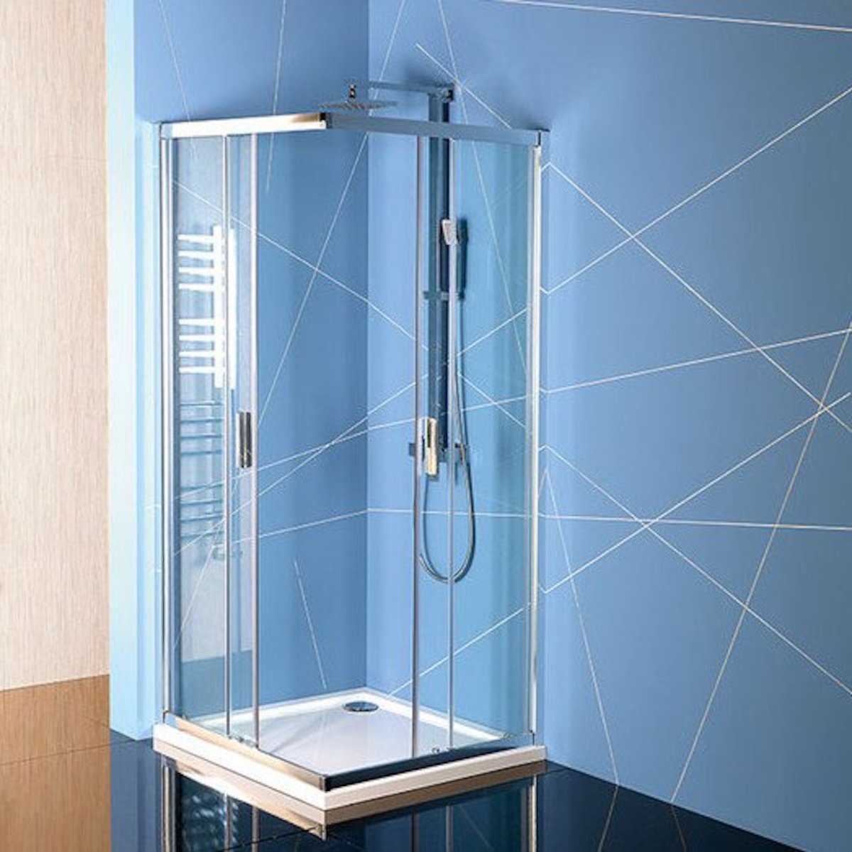 Sprchový kout čtverec 90x90 cm Polysan Easy EL5115 Polysan