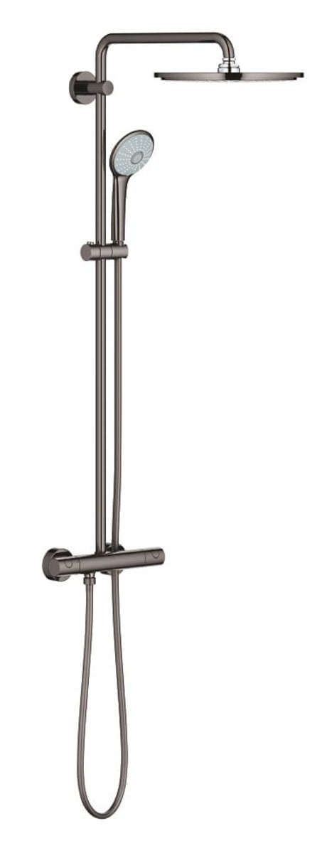 Sprchový systém Grohe Euphoria System s termostatickou baterií Hard Graphite 26075A00 Grohe