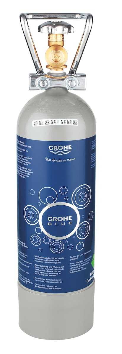 Startovní sada 2 kg CO2 láhev Grohe Blue 40423000 Grohe