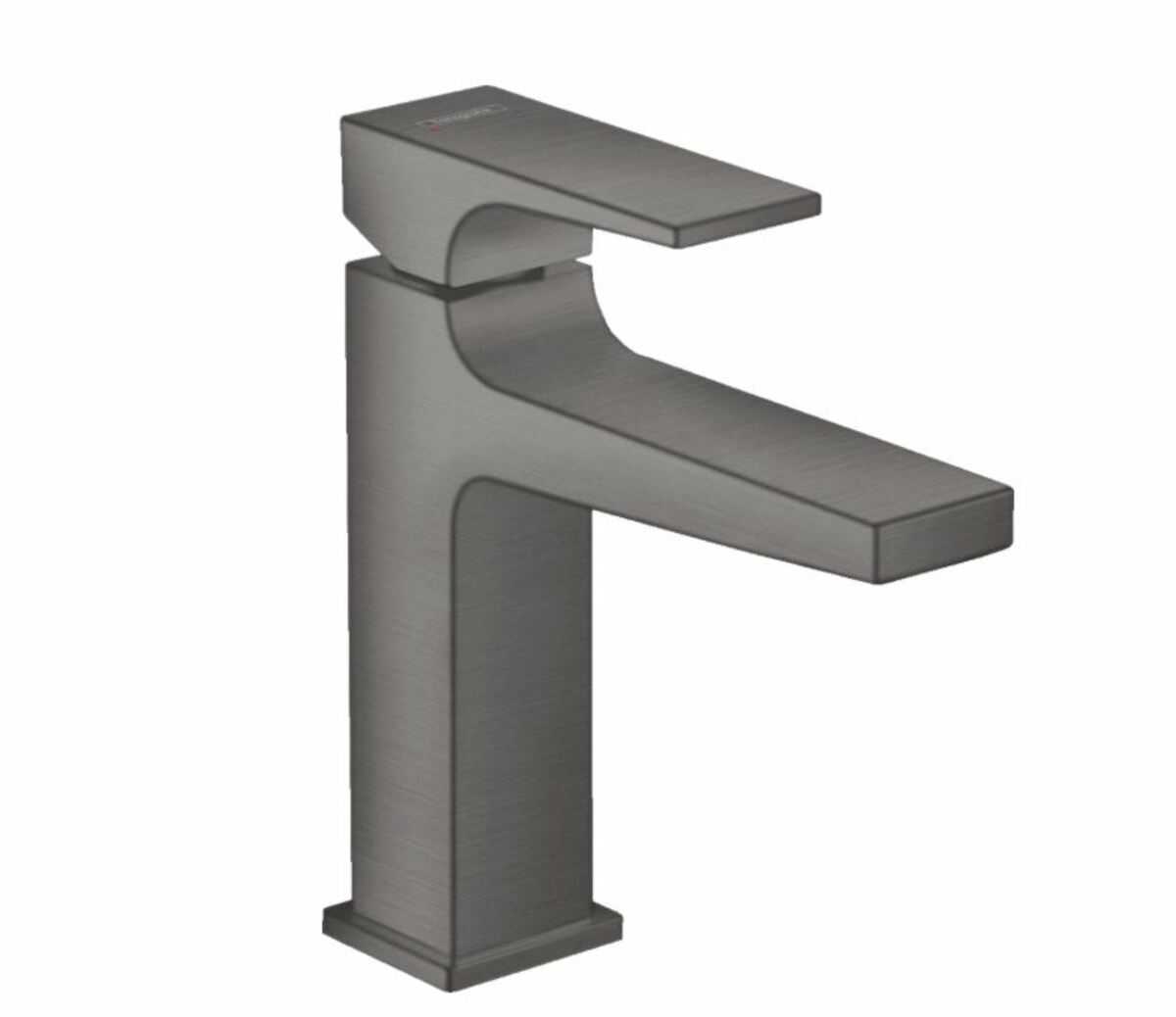 Umyvadlová baterie Hansgrohe Metropol s clic-clacem kartáčovaný černý chrom 32507340 Hansgrohe