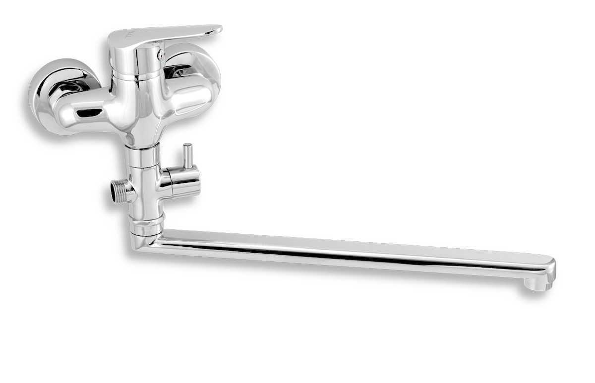 Vanová baterie Novaservis Titania Iris New bez sprchového setu 100 mm chrom 94473/1.0 Novaservis