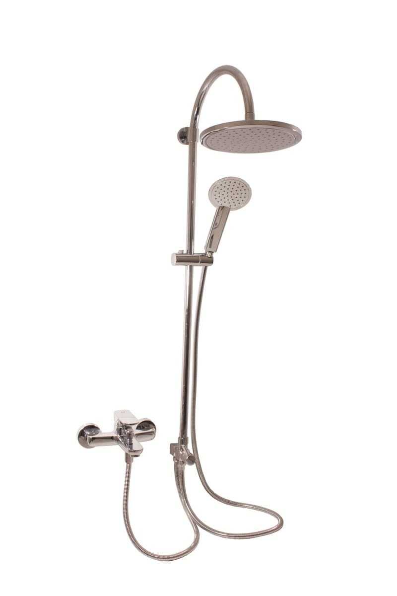 Vanová baterie RAV SLEZÁK Yukon se sprchovým setem 150 mm chrom YU154.5/3 RAV SLEZÁK