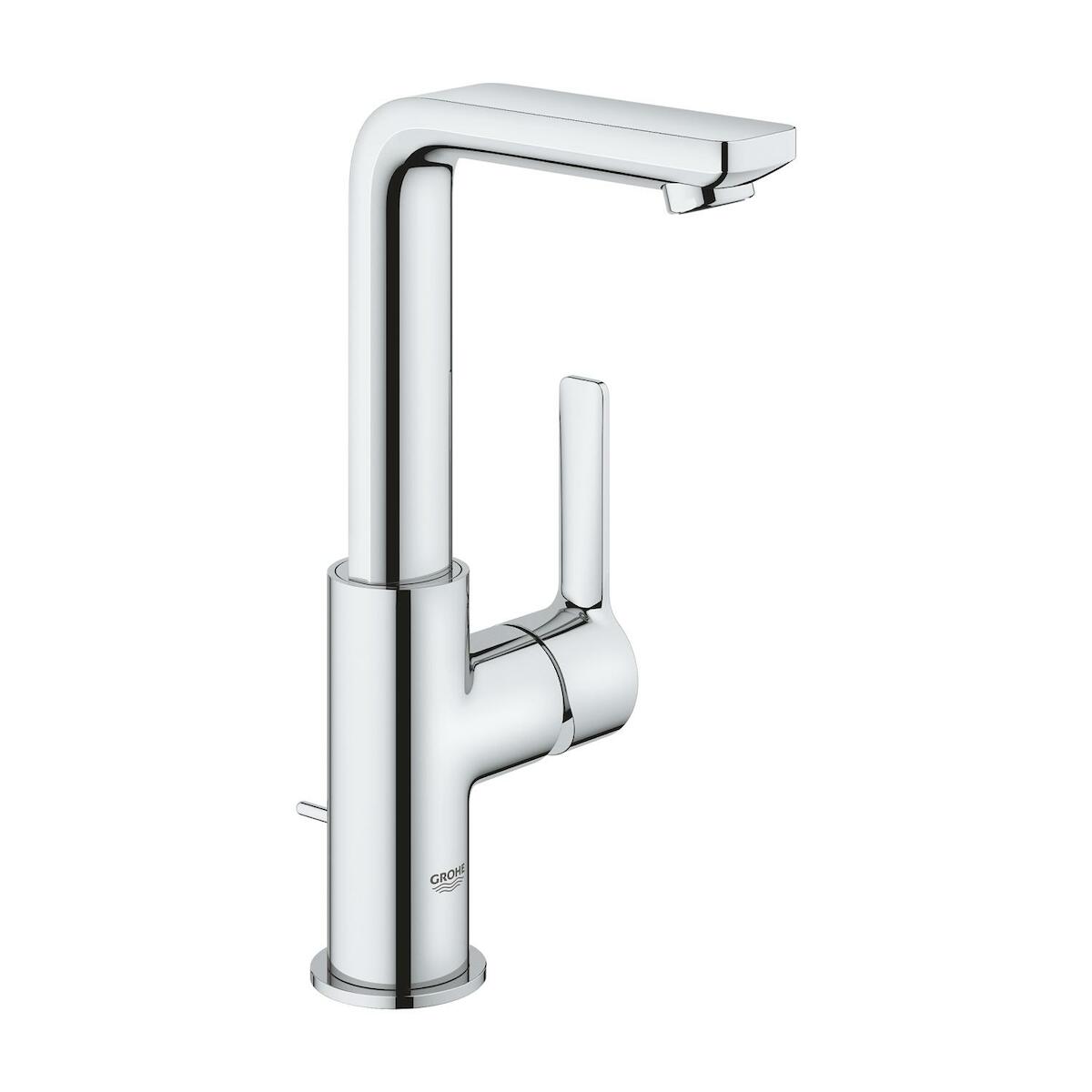 Vysoká umyvadlová baterie Grohe Lineare s výpustí chrom 23296001 Grohe