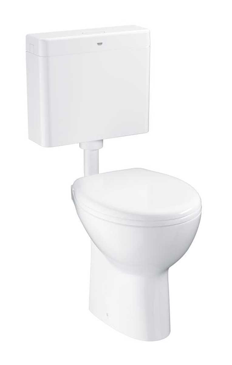 Wc kombi komplet Grohe BAU-CERAMIC alpská bílá zadní odpad 39560000 Grohe