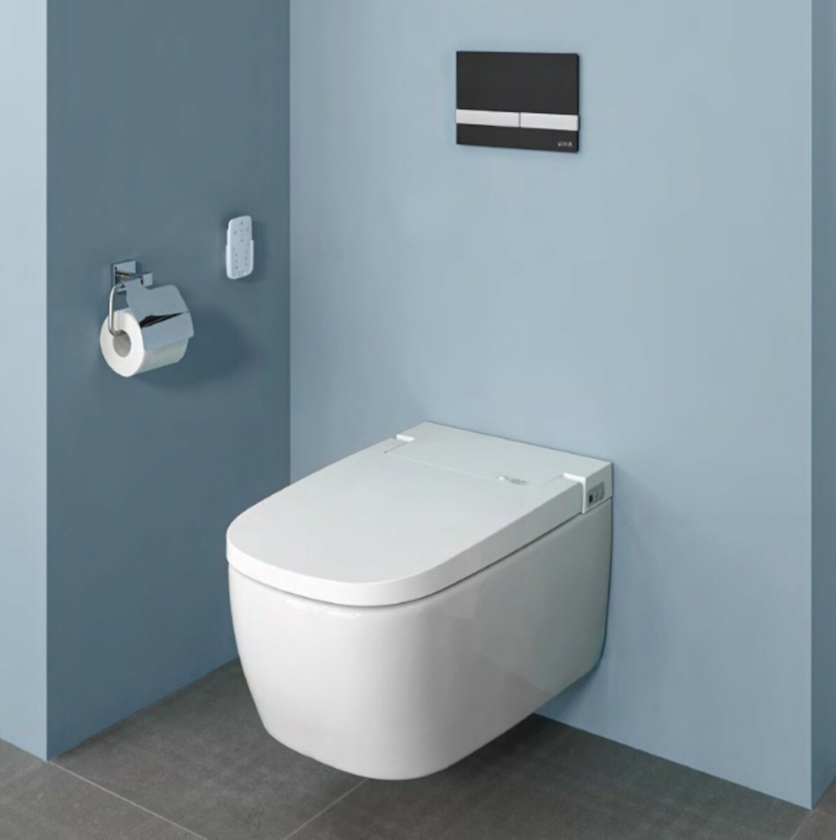 Wc s bidetem závěsné Vitra V Care comfort 1.1 5674B003-6194 Vitra