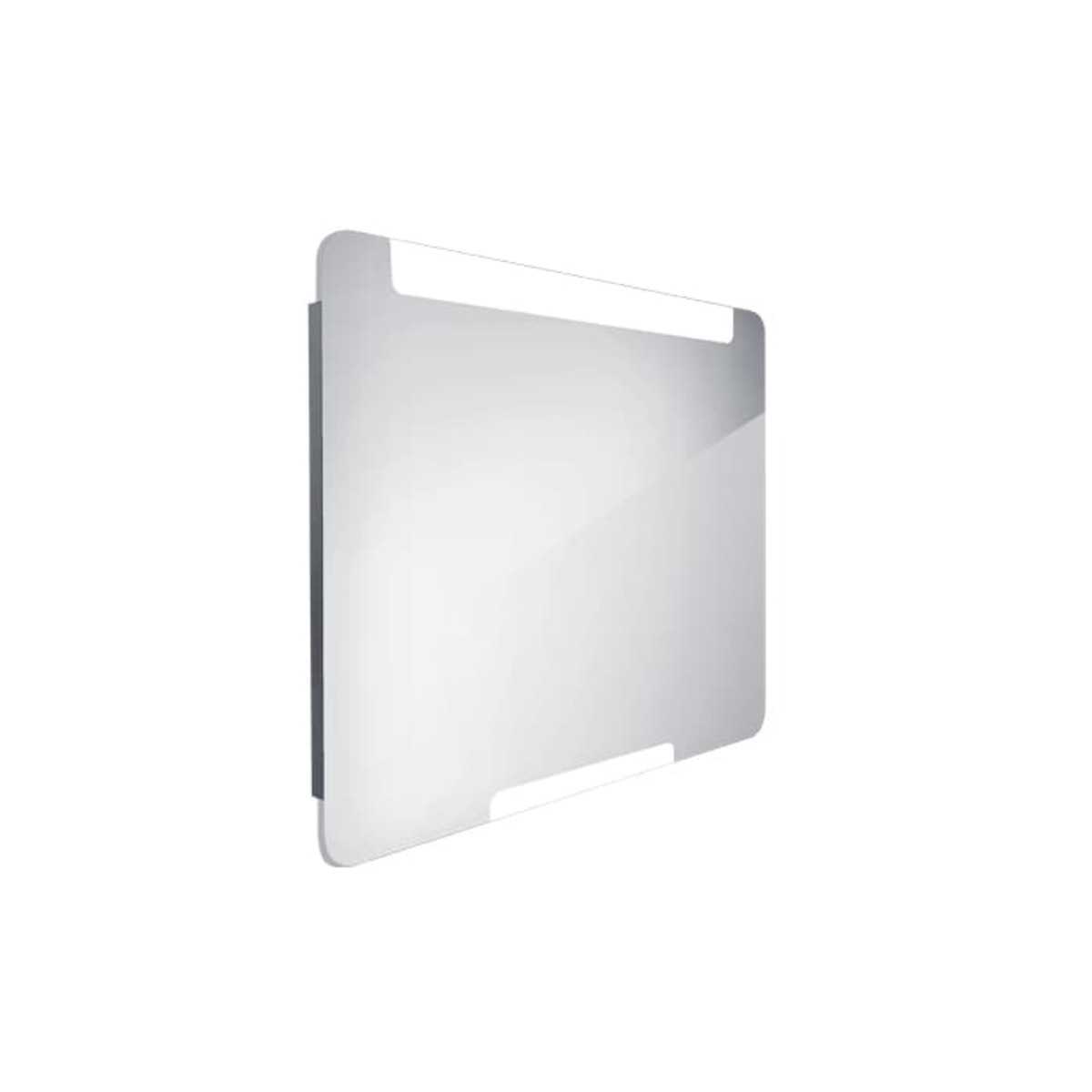 Zrcadlo bez vypínače Nimco 80x70 cm hliník ZP 22003 Nimco