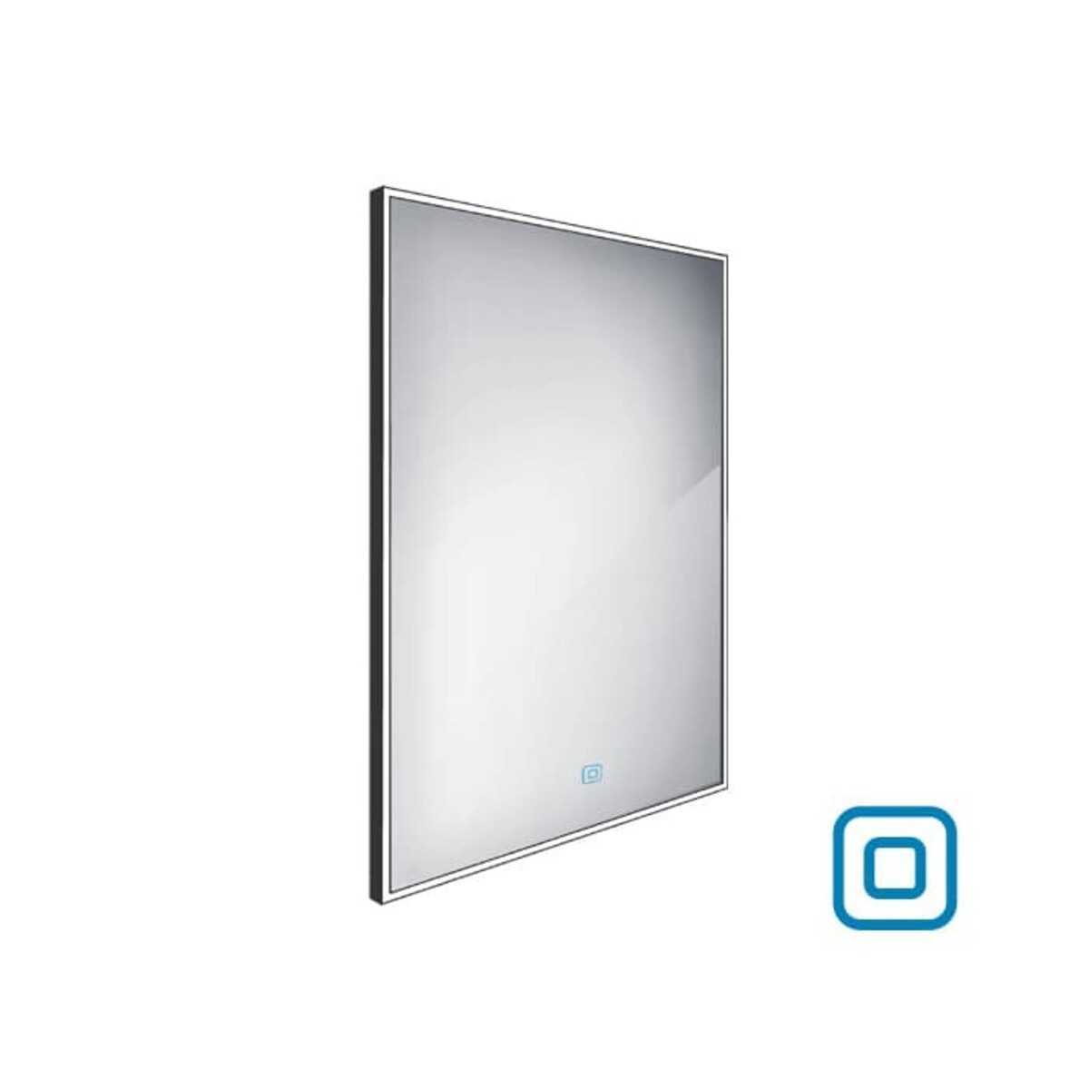 Zrcadlo se senzorem Nimco 60x80 cm černá ZPC 13002V-90 Nimco