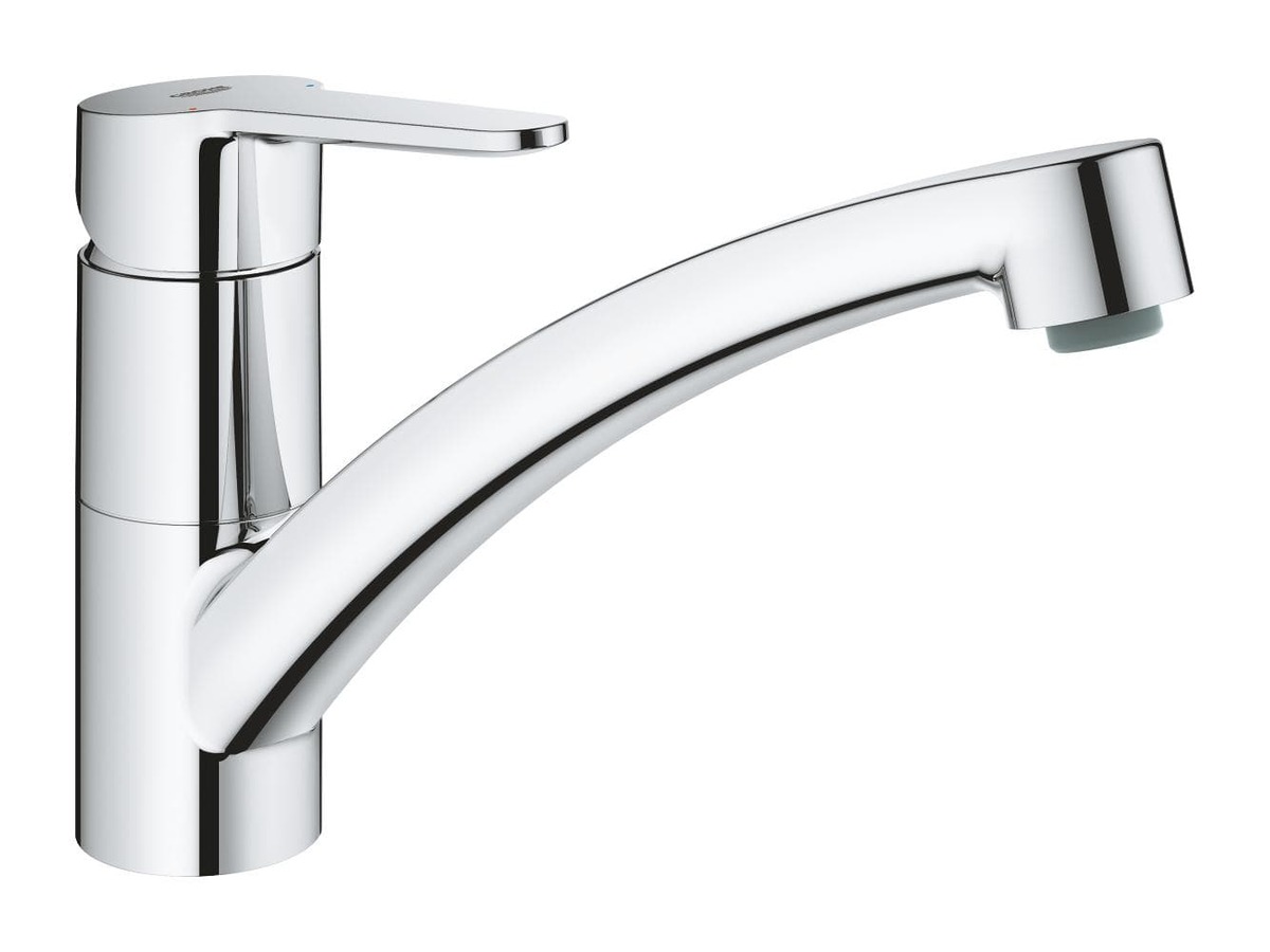 Dřezová baterie Grohe BauEco s otočným ramínkem chrom 31680000 Grohe