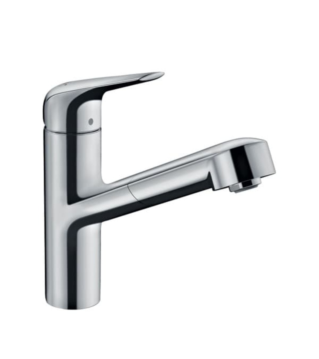 Dřezová baterie Hansgrohe Focus M42 s vytahovací sprškou chrom 71814000 Hansgrohe