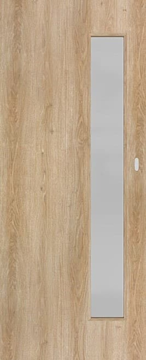 Interiérové dveře Naturel Deca posuvné 80 cm jilm posuvné DECA10J80PO Naturel