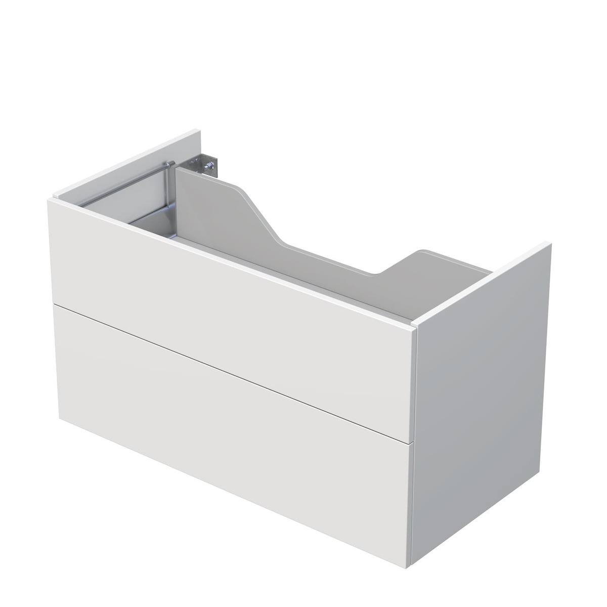 Koupelnová skříňka pod desku se 2 zásuvkami Naturel Ratio 100x56x50 cm bílá mat ZB1002Z56PU.A3416 Naturel
