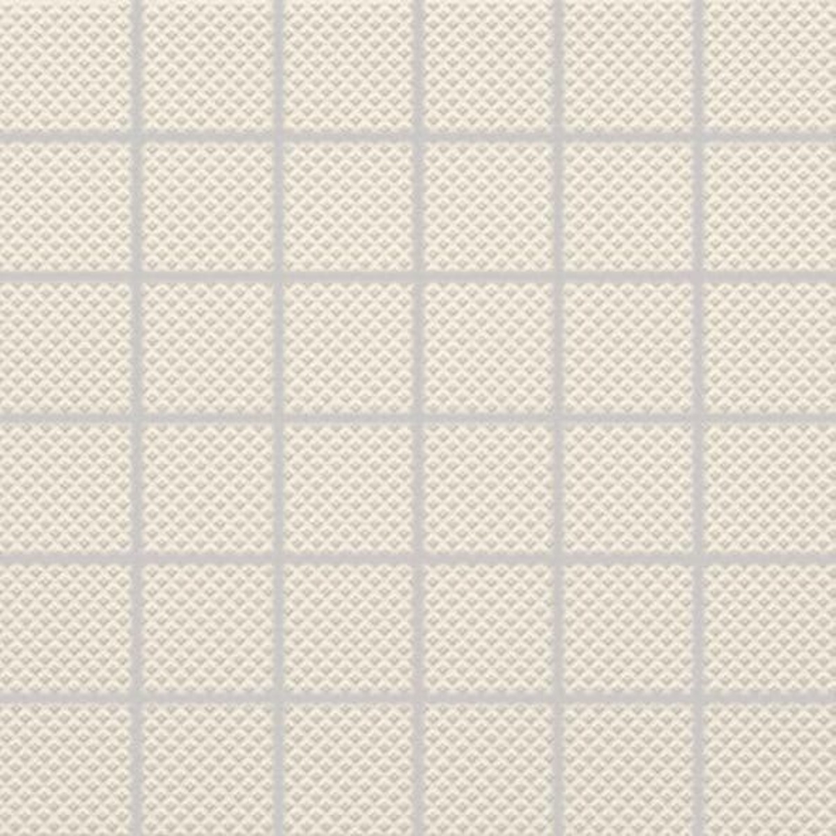 Mozaika Rako Color Two světle béžová 5x5 cm reliéfní GRS05607.1 Rako