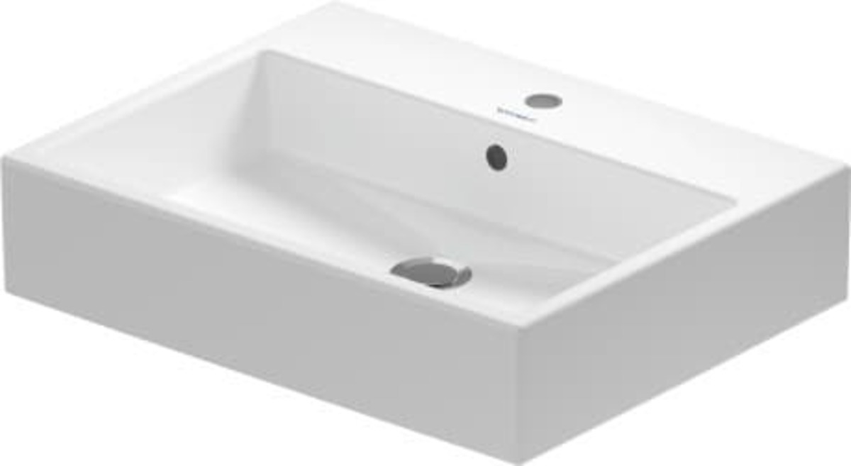 Nábytkové umyvadlo Duravit Vero Air 60x47 cm bez otvoru pro baterii 2350600060 Duravit