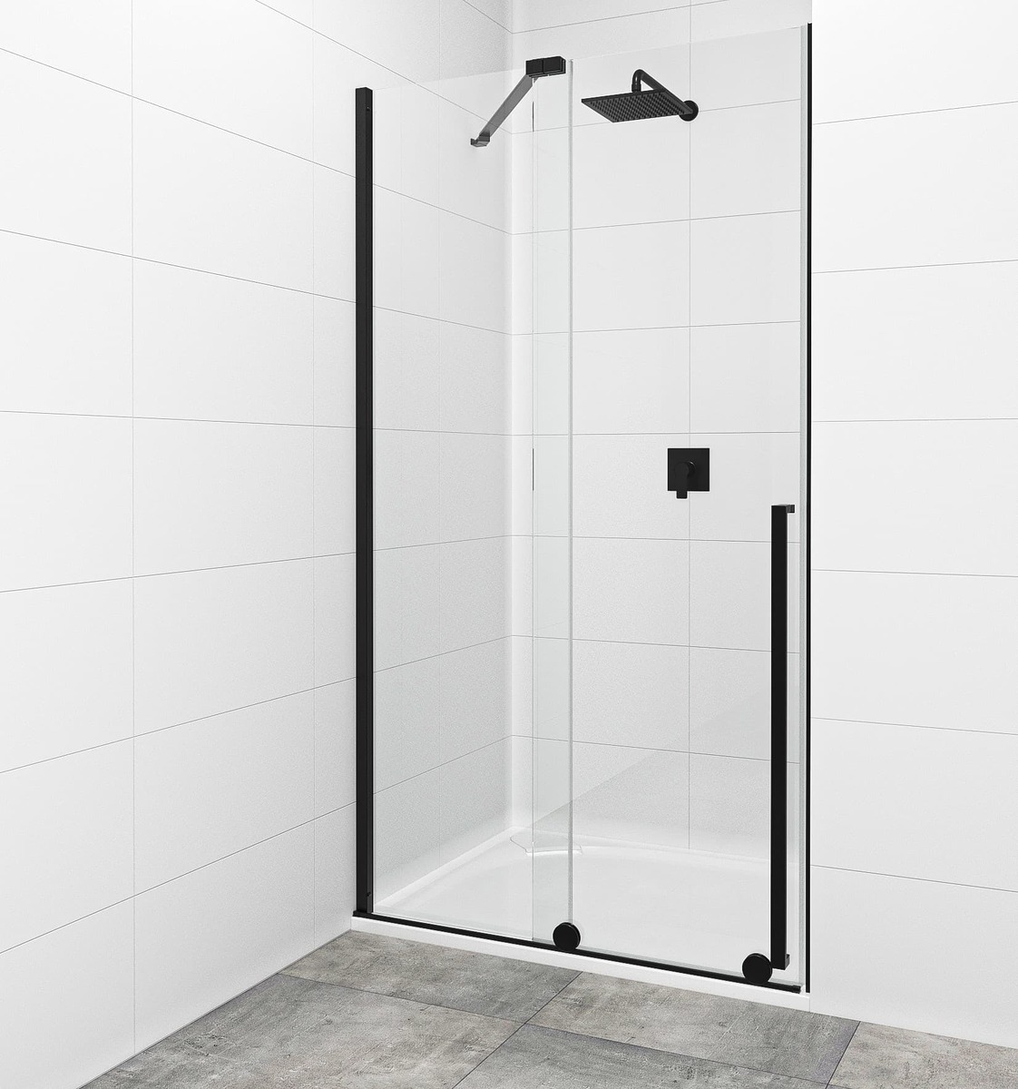 Sprchové dveře 120 cm SAT Walk-In Xmotion SATBWIXM120NIKAC SAT
