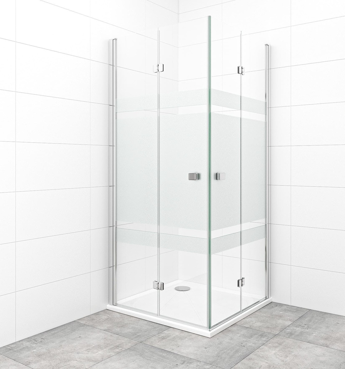 Sprchový kout čtverec 90x90 cm SAT SK SATBKSK9090S SAT