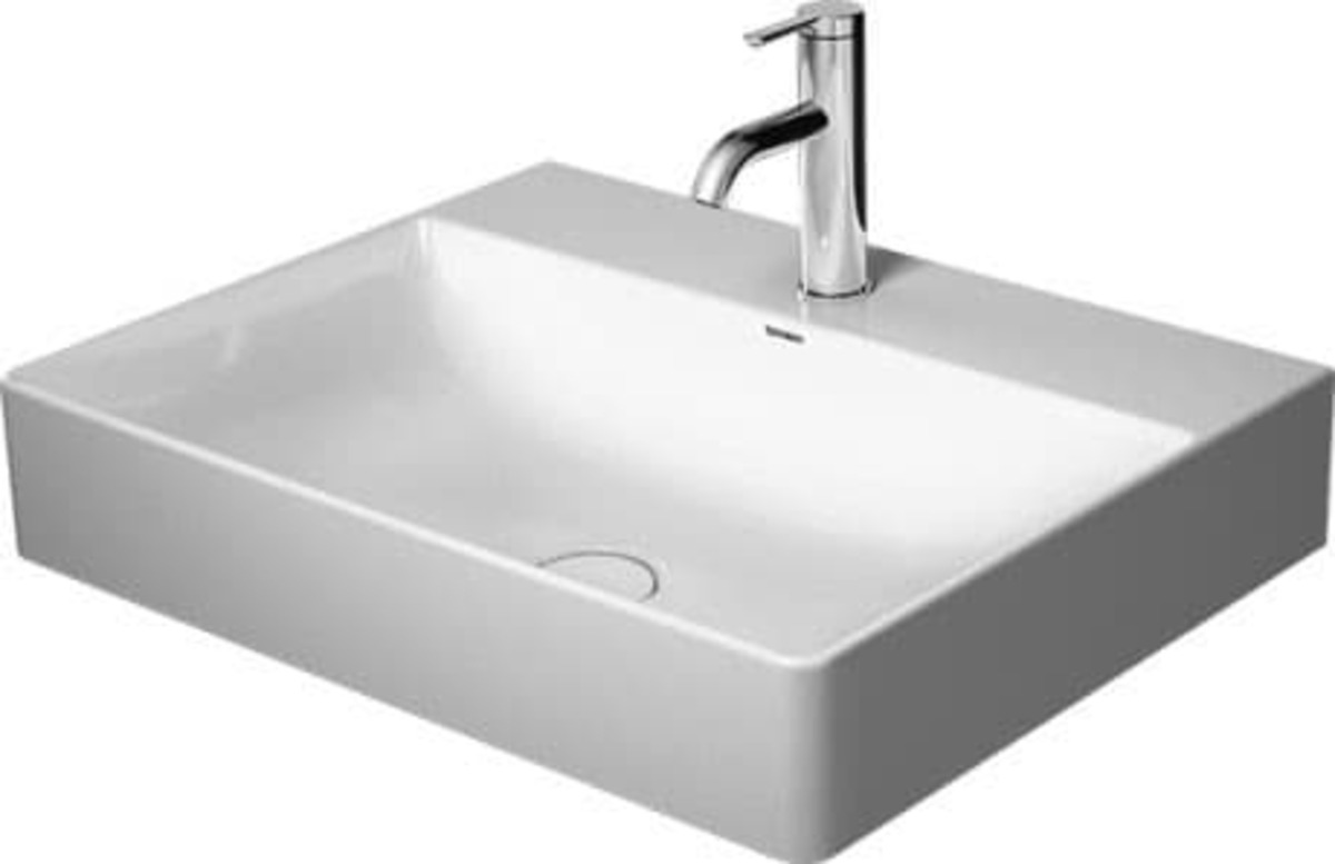 Umyvadlo Duravit DuraSquare 60x47 cm bez přepadu 2353600071 Duravit